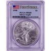 Image 1 : 1998 $1 American Silver Eagle Coin PCGS MS68 First Strike