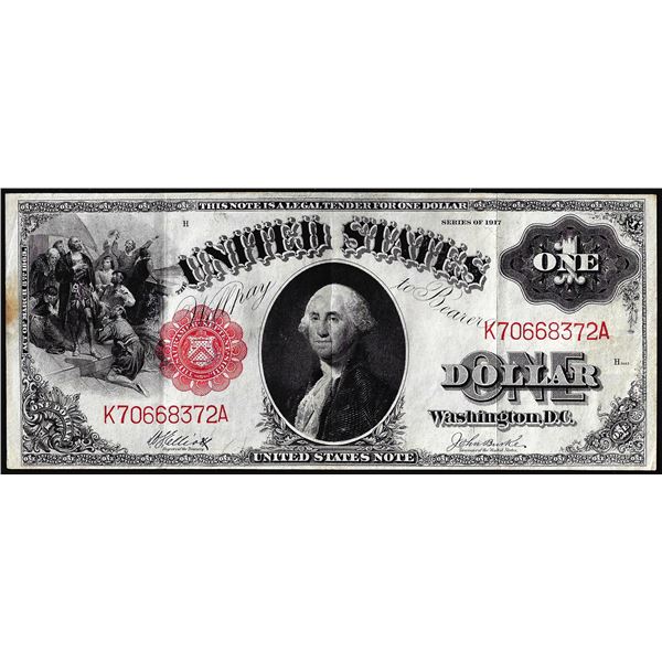 1917 $1 Legal Tender Note