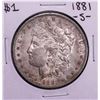 Image 1 : 1881-S $1 Morgan Silver Dollar Coin