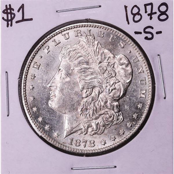 1878-S $1 Morgan Silver Dollar Coin