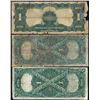 Image 2 : Lot of 1899 $1 Black Eagle Silver Certificate Note & (2) 1917 $1 Legal Tender Notes