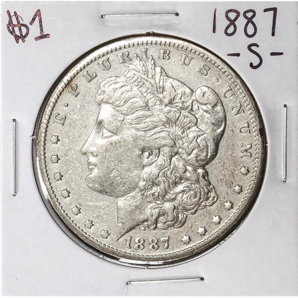 1887-S $1 Morgan Silver Dollar Coin