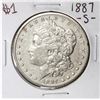 Image 1 : 1887-S $1 Morgan Silver Dollar Coin