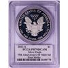 Image 2 : 2012-S $1 Proof American Silver Eagle Coin PCGS PR70DCAM First Strike Mercanti Signed