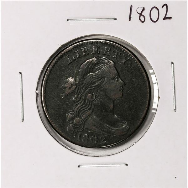1802 Draped Bust Large Cent Coin
