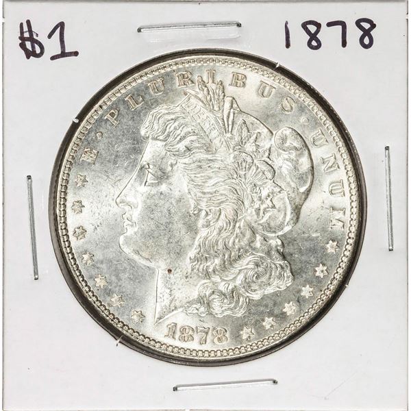 1878 $1 Morgan Silver Dollar Coin