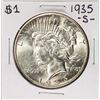 Image 1 : 1935-S $1 Peace Silver Dollar Coin