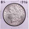 Image 1 : 1896 $1 Morgan Silver Dollar Coin