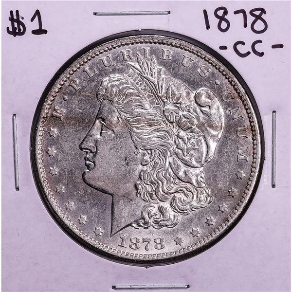 1878-CC $1 Morgan Silver Dollar Coin