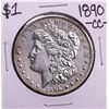 Image 1 : 1890-CC $1 Morgan Silver Dollar Coin