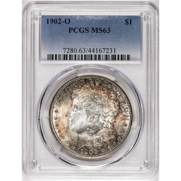 1902-O $1 Morgan Silver Dollar Coin PCGS MS63