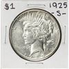 Image 1 : 1925-S $1 Peace Silver Dollar Coin