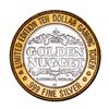Image 2 : .999 Silver Golden Nugget Laughlin $10 Casino Limited Edition Gaming Token