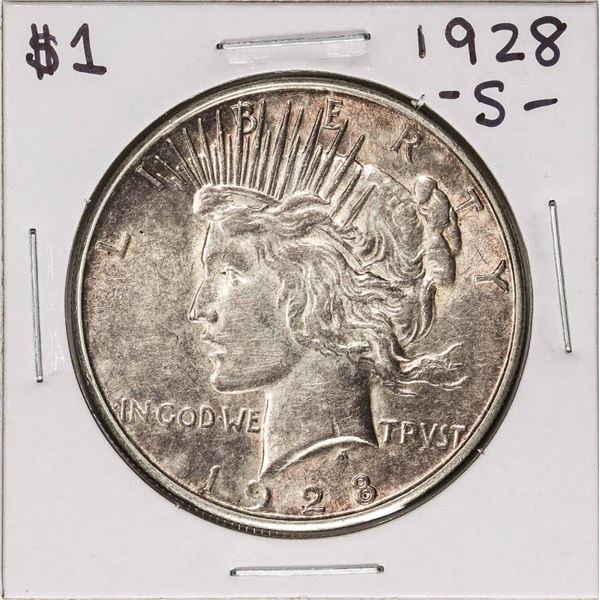 1928-S $1 Peace Silver Dollar Coin