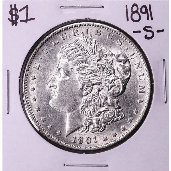 1891-S $1 Morgan Silver Dollar Coin