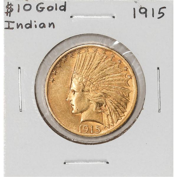 1915 $10 Indian Head Eagle Gold Coin
