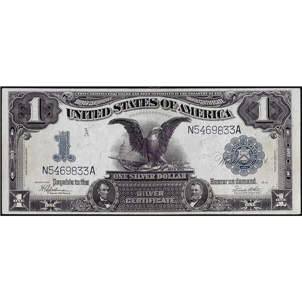 1899 $1 Black Eagle Silver Certificate Note