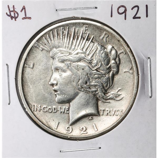 1921 $1 Peace Silver Dollar Coin