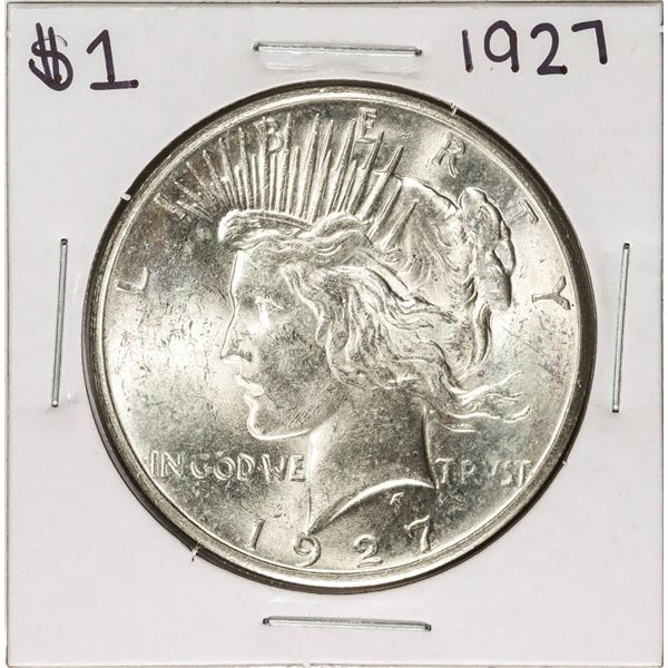1927 $1 Peace Silver Dollar Coin