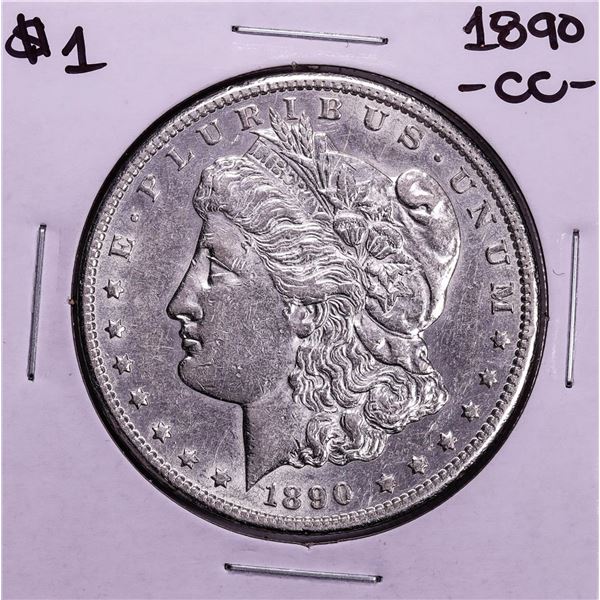 1890-CC $1 Morgan Silver Dollar Coin
