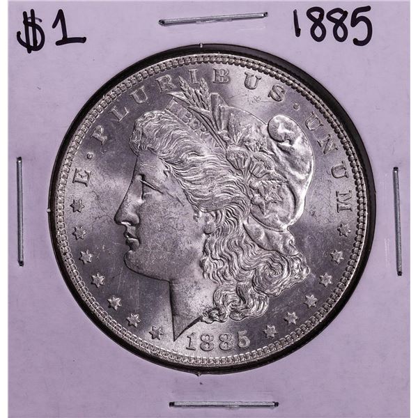1885 $1 Morgan Silver Dollar Coin