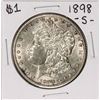 Image 1 : 1898-S $1 Morgan Silver Dollar Coin