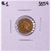 Image 1 : 1854 $1 Indian Princess Head Gold Dollar Coin
