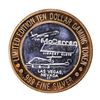 Image 1 : .999 Silver McCarran International Airport Las Vegas, NV $10 Limited Casino Token