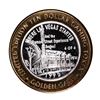 Image 2 : .999 Silver Golden Gate Las Vegas, NV $10 Casino Limited Edition Gaming Token