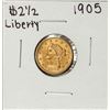 Image 1 : 1905 $2 1/2 Liberty Head Quarter Eagle Gold Coin