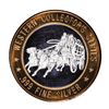 Image 1 : .999 Silver Bally's Saloon & Gambling Hall $10 Casino Gaming Token Limited Edition
