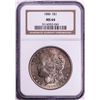 Image 1 : 1886 $1 Morgan Silver Dollar Coin NGC MS64 Nice Toning