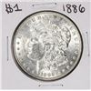 Image 1 : 1886 $1 Morgan Silver Dollar Coin