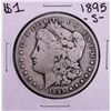 Image 1 : 1895-S $1 Morgan Silver Dollar Coin