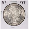 Image 1 : 1881 $1 Morgan Silver Dollar Coin