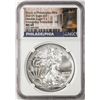 Image 1 : 2021-(P) Type 1 $1 American Silver Eagle Coin NGC MS69 Early Release Emergency Issue