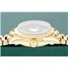 Image 7 : Rolex Ladies 18K Yellow Gold Malachite Dial President Wristwatch with Rolex Box