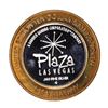 Image 2 : .999 Silver Plaza Las Vegas, NV $10 Casino Limited Edition Gaming Token