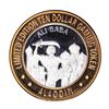Image 1 : .999 Silver Aladdin Resort Casino Las Vegas, NV $10 Casino Limited Edition Gaming Token