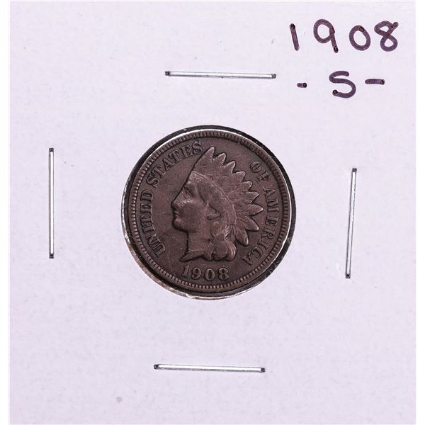 1908-S Indian Head Cent Coin