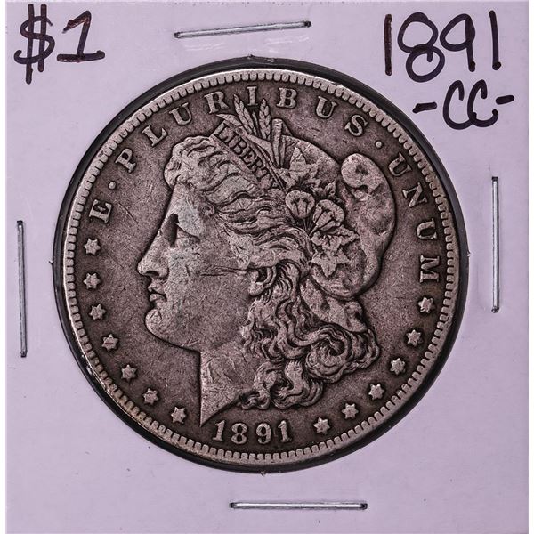 1891-CC $1 Morgan Silver Dollar Coin
