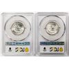 Image 2 : Lot of (2) 1962-D Washington Quarter Coins PCGS MS65