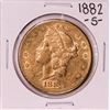 Image 1 : 1882-S $20 Liberty Head Double Eagle Gold Coin