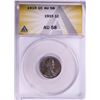 Image 1 : 1915 Lincoln Wheat Cent Coin ANACS AU58