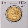 Image 1 : 1880-O $10 Liberty Head Eagle Gold Coin
