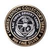 Image 1 : .999 Fine LAC Vieux Desert Casino Watersmeet, MI $10 Limited Edition Gaming Token