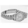 Image 8 : Rolex Stainless Steel White Roman Oyster Perpetual Datejust Wristwatch