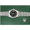 Image 5 : Rolex Men's Stainless Steel Diamond and Sapphire Datejust Wristwatch with Rolex Box