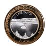 Image 1 : .999 Silver Plaza Hotel & Casino  Nevada $10 Gaming Token Limited Edition