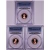 Image 1 : Lot of 2003-S to 2005-S Proof Lincoln Memorial Cent Coins PCGS PR69RD DCAM